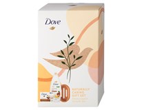 Dove Nourishing Care dárková sada (sprch. gel 250 ml+krém. tableta 90g+bambus. miska na mýdlo)