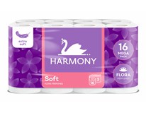 Harmony Toaletní papír soft flora perfumes  3-vrstvý 16,7m 1x16 ks