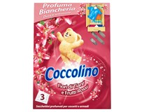 Coccolino Fuchsia Passion vonné sáčky růžové 1x3ks