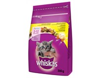 Whiskas Junior plněné granule s mléčnou náplní s kuřecím pro kočky 1x300 g
