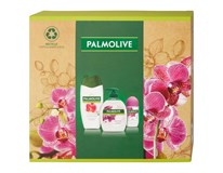 Palmolive Triple Naturals Orchid dárková sada (sprch. gel 250ml+tekuté mýdlo 300ml+Roll-On 50ml)
