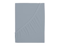 METRO PROFESSIONAL Prostěradlo Jersey 90 x 200 cm šedé 1 ks