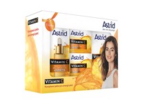 Astrid Vitamin C dárková sada (denní krém+noční krém+sérum+textilní maska) kazeta