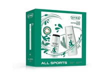STR8 All Sports dárková sada (deodorant 150ml+sprchový gel 400ml) kazeta
