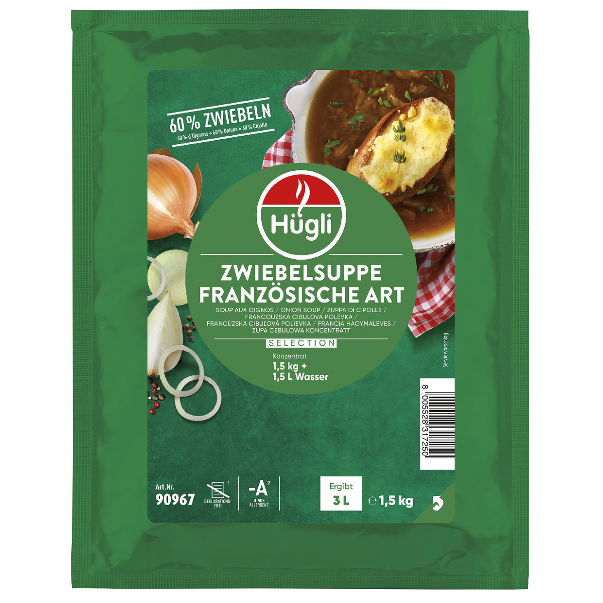 Hügli Polévka cibulová 1,5 kg