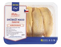 METRO Chef Výběrové kuřecí prsní řízky s kůží ochranná atmos. chlaz. 1 kg