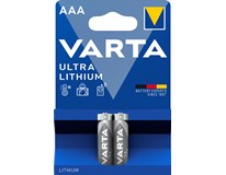 VARTA Baterie Ultra Lithium AAA mikrotužkové 2 ks