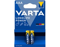 VARTA Baterie Longlife Power AAA LR3 mikrotužkové 2 ks