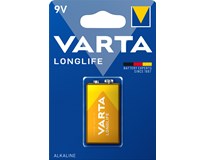 VARTA Baterie Longlife 9V 6LR61 2 ks