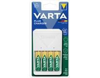 VARTA Plug Charger + 4x baterie AA tužková nabíjecí 56706 2100 mAh 1 ks