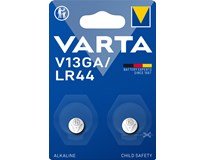 VARTA Baterie V13GA/LR44 elektronická, knoflíková, alkalická 2 ks