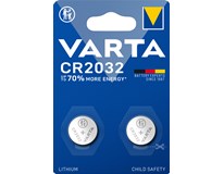 VARTA Baterie CR2032 elektronická, knoflíková, lithiová 2 ks