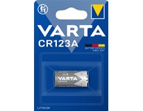 VARTA Baterie CR123a elektronická, knoflíková, lithiová 1 ks