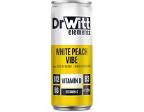 DrWitt Vitaminová voda white peach/ bílá broskev 12x250ml plech