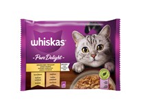 Whiskas Drůběží v želé kapsička pro kočky 4x 85 g
