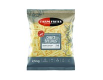 Farm Frites Chef´s Specials Crispy Coated hranolky 10 mm se slupkou mraž. 2,5 kg
