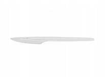 Nůž PS opakovaně použitelný 17,5 cm transparentní 100 ks