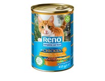 Reno Kousky pro kočky s kuřecím 415 g