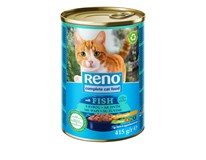 Reno Kousky pro kočky s rybou 415 g