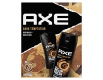 AXE Dark Temptation dárková sada (sprch. gel 250ml + deosprej 150ml) kazeta