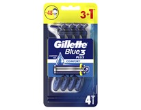 Gillette Blue3 Plus Comfort holítka 3 + 1 ks