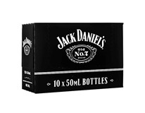 JACK DANIEL'S 40 % 10x 50 ml