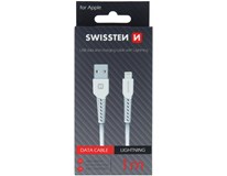 SWISSTEN Kabel USB/ Light 1 m bílý 1 ks