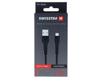 SWISSTEN Kabel USB/ Light 1 m černý 1 ks