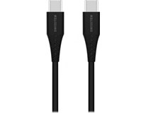SWISSTEN Kabel USB-C/ USB-C 0,4 m černý 1 ks