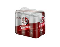 Gambrinus Original 10 pivo 6x 500 ml plech