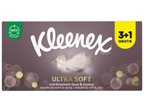 Kleenex Ultra Box kapesníky 3vrstvy 3 + 1 64 g