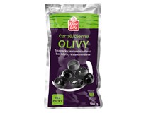 Fine Life Olivy černé ve slaném nálevu 180 g