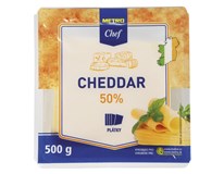 METRO Chef Cheddar 50 % plátky chlaz. 500 g