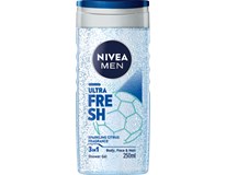 NIVEA Men Ultra Fresh sprchový gel 250 ml
