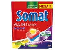 Somat All in 1 Extra Lemon tablety do myčky 75 ks