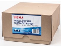 SIGMA Papír tabelační 240 mm+0 2000 listů 1 ks