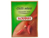 Kotányi Koření chilli papriky mleté 5x25g