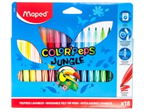 Fixy barevné Maped Color'Peps Jungle - Marker 18 barev 1bal.
