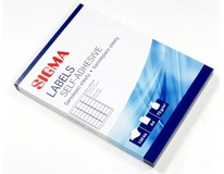 SIGMA Etikety 63,5 x 29,6 mm bílé 100 listů 1 ks
