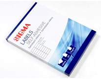 SIGMA Etikety 105 x 37 mm bílé 100 listů 1 ks