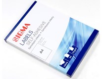 SIGMA Etikety 210 x 297 mm bílé 100 listů 1 ks