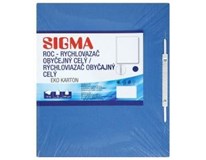 SIGMA Desky - rychlovazač ROC modré 10 ks