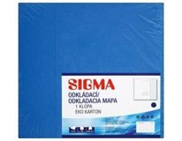 SIGMA Desky Mapa 251 modré 10 ks