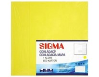 Desky Mapa Sigma 251 žluté 10ks