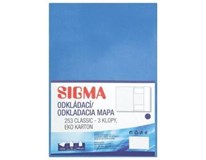 SIGMA Desky Odkládací mapa 253 modré 10 ks