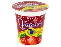 ValMez Jogurt smetanový jahoda s vanilkou chlaz. 10x150 g