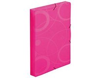 Box na spisy KPP A4 Neo Colori růžový 1ks