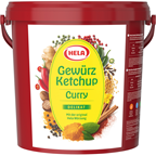 Hela Gewürzketchup Curry delikat - 10 kg Eimer