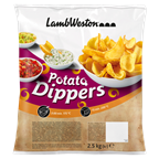 Lamb Weston Potato Dippers tiefgefroren - 2,5 kg Beutel