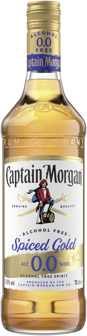 Captain Morgan Spiced Gold 0 % Vol. - 700 ml Flasche